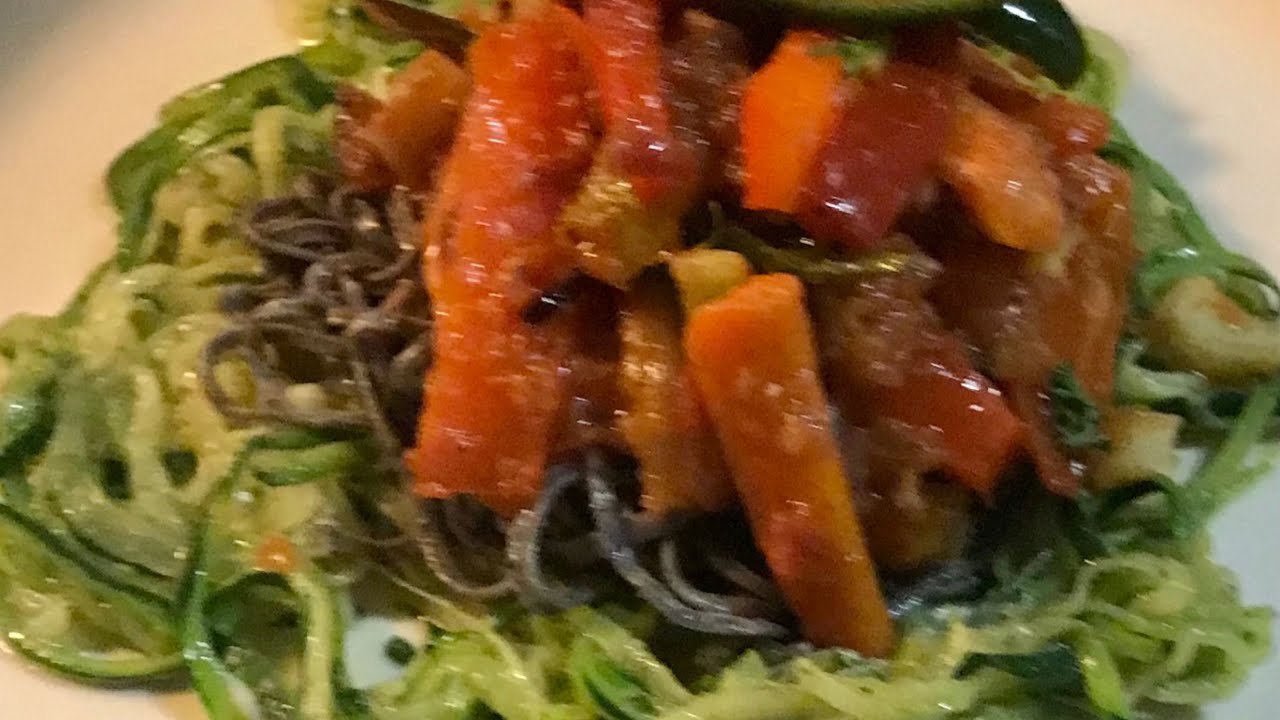 Ethiopian food - የአትክልት ፖስታ አሰራር በዝኩኒ | Vegitable pasta with Zucchini | #ethiopianfood #የፓስታአሰራር