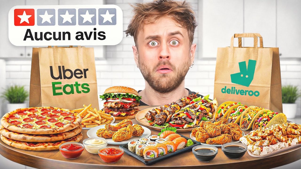 Je teste des RESTAURANTS avec 0 AVIS sur UBER EATS… 😰