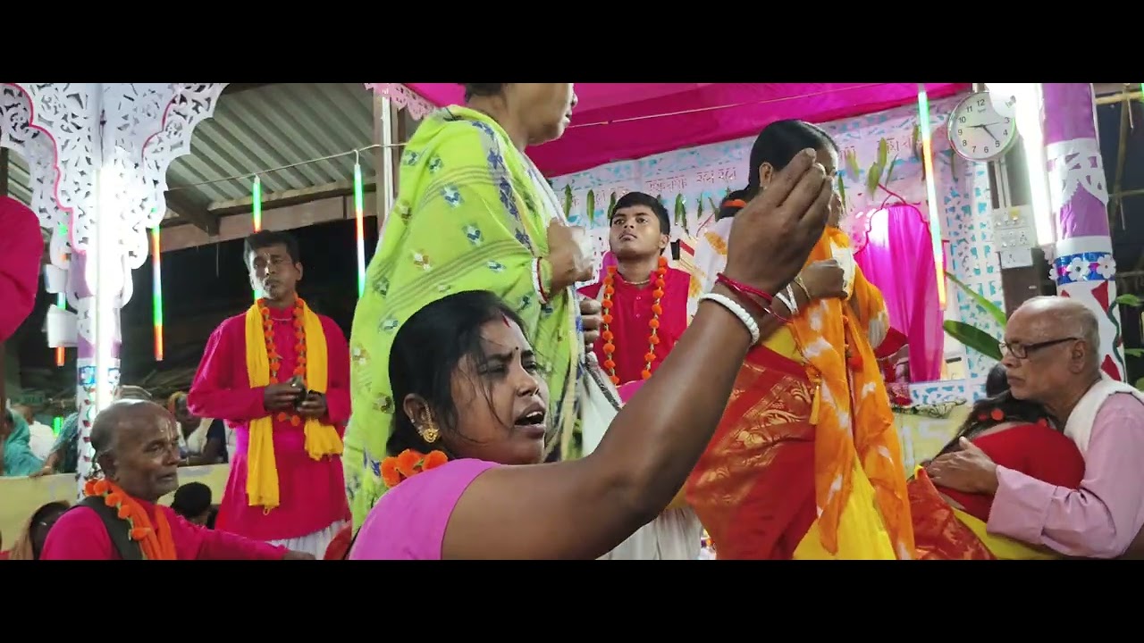 মহানাম সংকীর্তন পুষ্পের দল স্থান এরিয়ালবে উত্তর আন্দামান |
