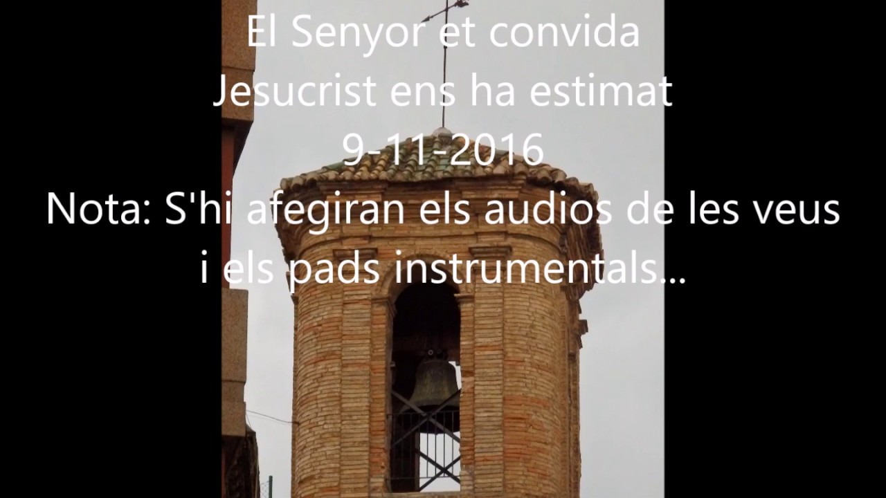 El Senyor et convida C Jesucrist ens ha estimat E Preparo Pads 2016novembre