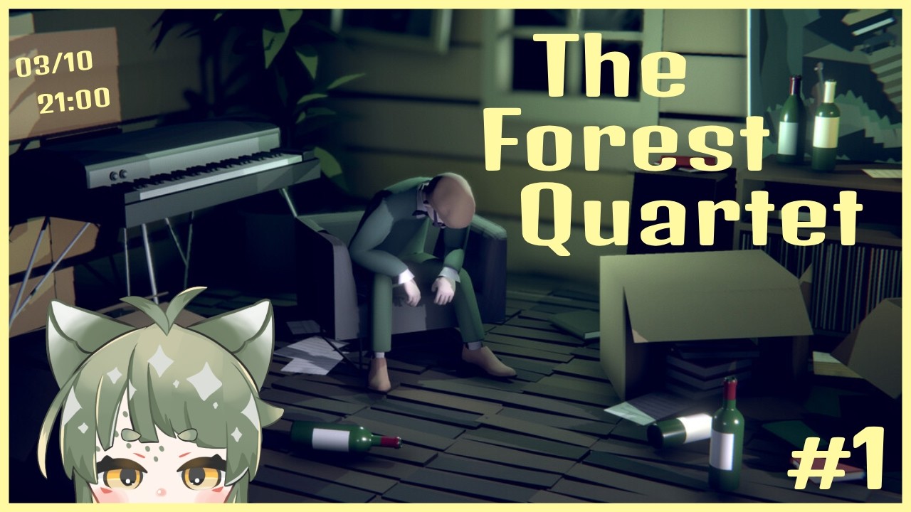 【 The Forest Quartet 】來解開樂團成員的謎題吧!! 最後以告別音樂會來謝幕!! (*°ω°*ฅ)