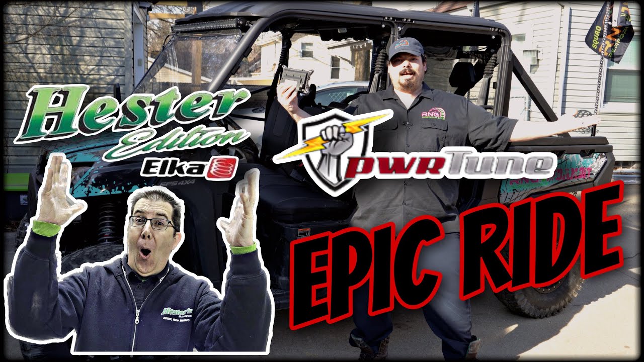 CFMOTO UForce 1000 XL ECU TUNE Hester Edition Амортизаторы Elka @HesterEdition
