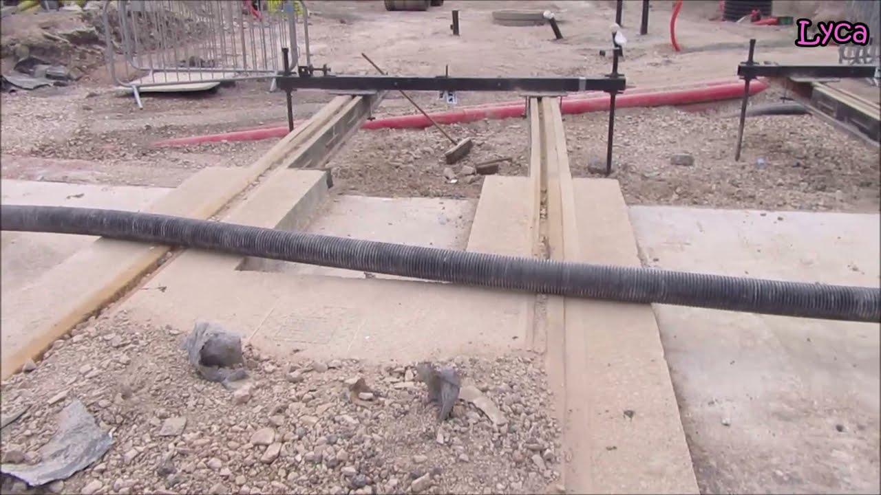 Talbot Gateway, old Wilkos site #2 Steelworks and tram tracks