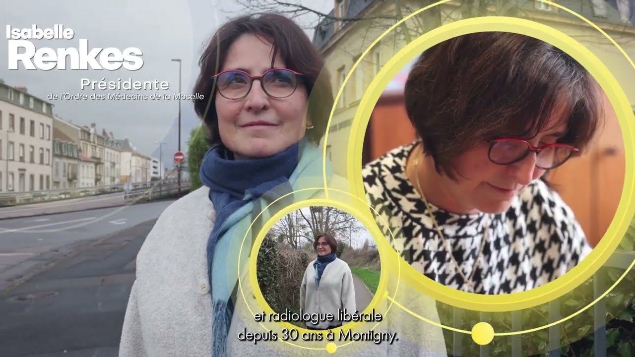 Isabelle Renkes (Présidente de l'Ordre des Médecin de Moselle)