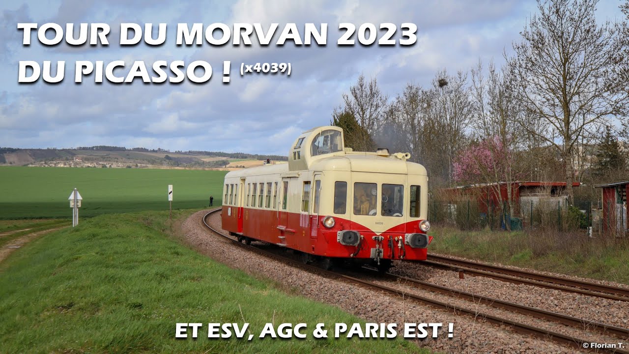 Tour du Morvan pour l'autorail Picasso x4039