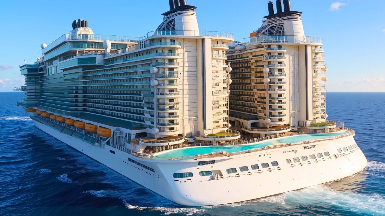 Dentro de los CRUCEROS M&Aacute;S GIGANTES: Vida, Lujo y Tecnolog&iacute;a en Altamar