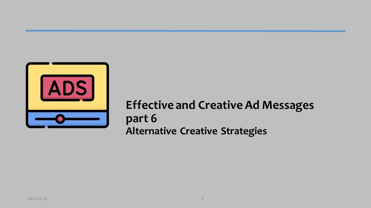 10.06 - Alternative Creative Strategies
