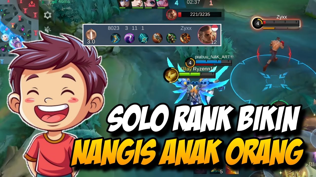 GAMEPLAY FREYA EZ GAME | LOCK PAQUITO SAMPE COKLAT 🤣 -Mobilelegends