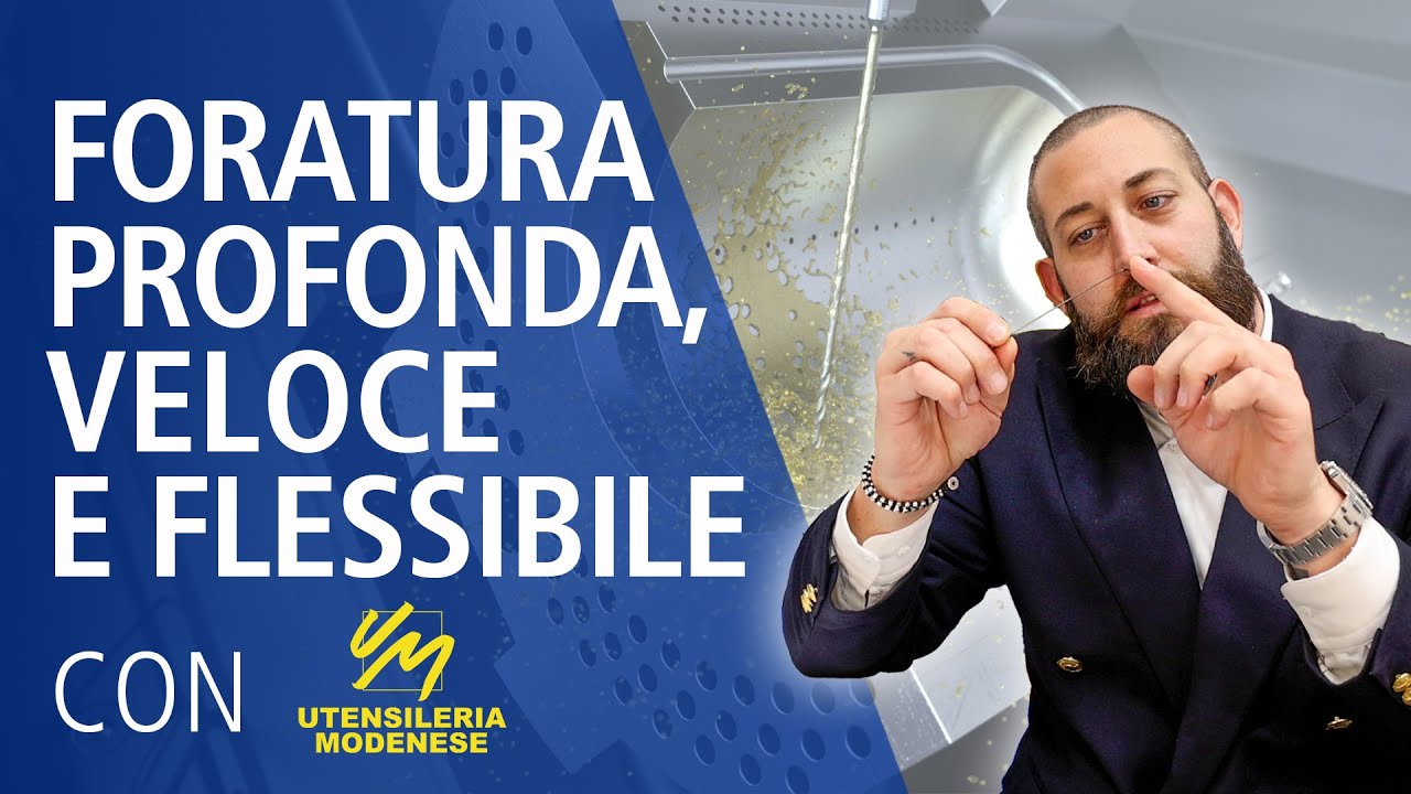 Foratura profonda, veloce e flessibile - CrazyDrill Flex