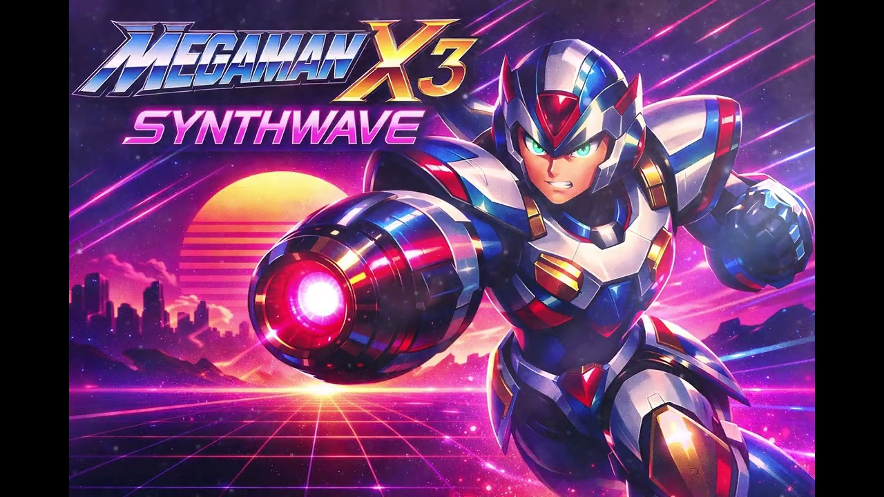 MEGA MAN X3 (1995) — SYNTHWAVE TRIBUTE
