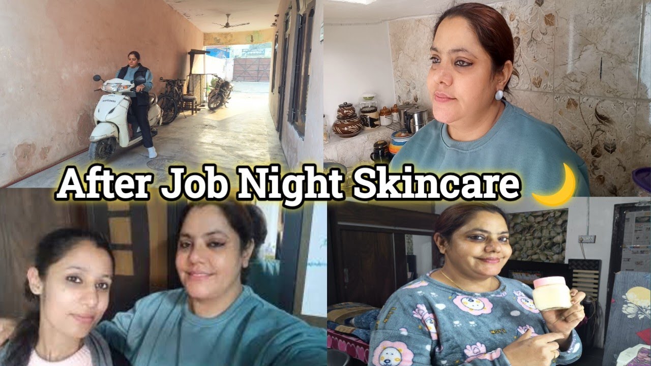 After Job Evening Routine ✨ Dinner & Night Skincare | Calm Vlog by RoopDollyLifestyles 