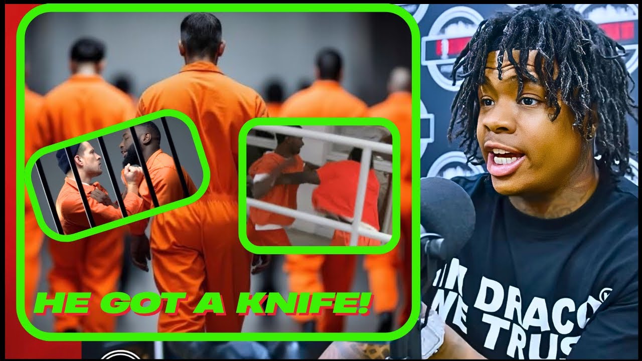 Kenny B on F!GHTING! In Jail My Cousin Got a Knife in Jail Chasing People!