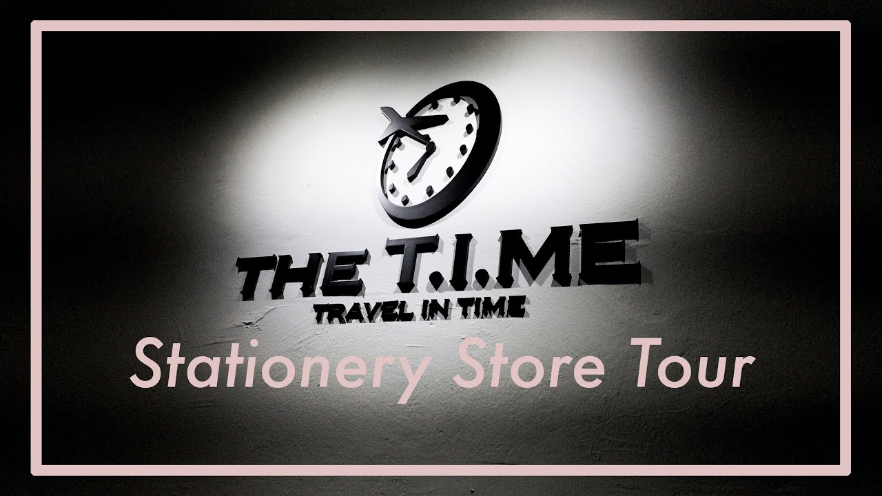 The T.I.ME Store | Korean Stationery Store Tour