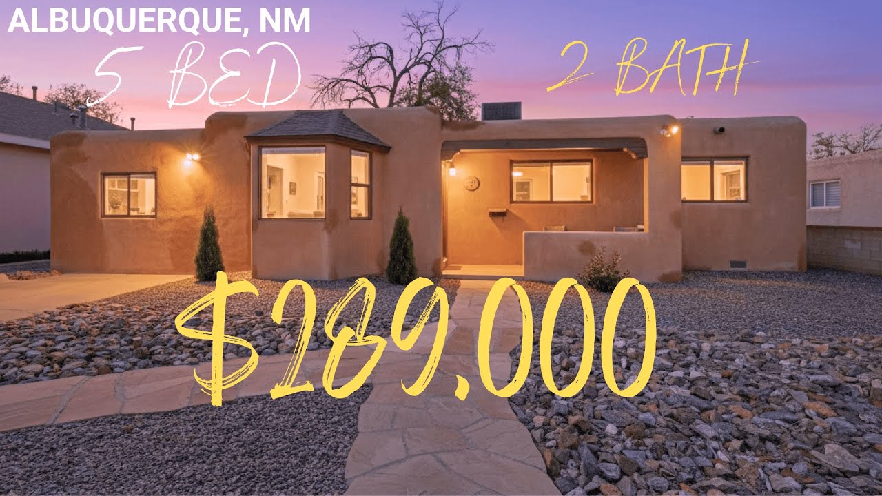 Touring an Albuquerque Home with 5 Bedrooms Just Minutes from the Airport ✈️