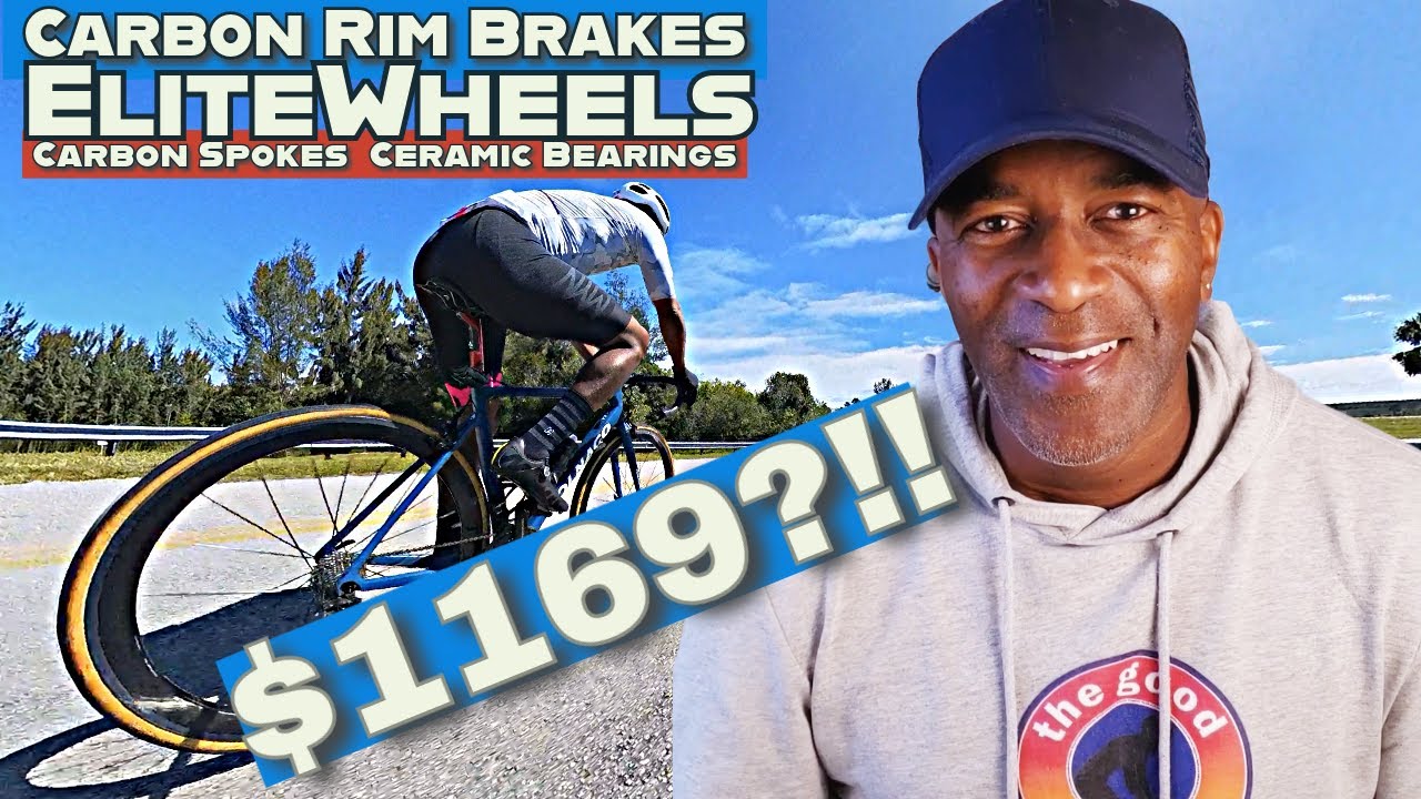 EliteWheels Rim Brake Carbon Wheels: Ride Test and Evaluation!