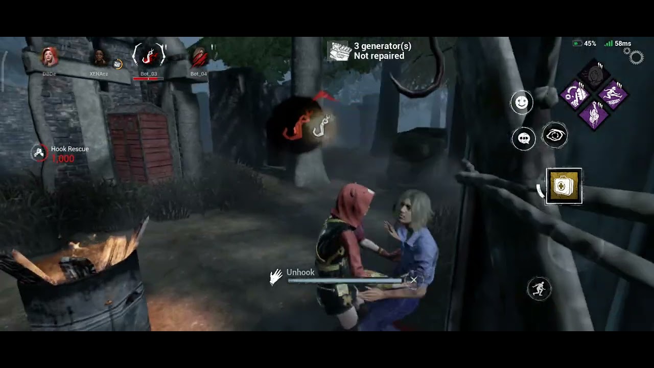 Tr&eacute;ning Custom dbd mobile