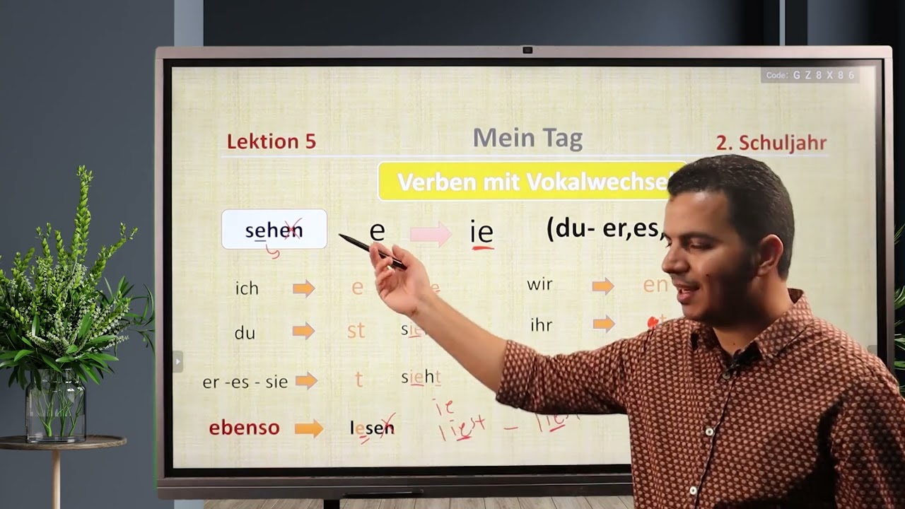Lektion 5:- Grammatik ( Verben mit Vokalwechsel)