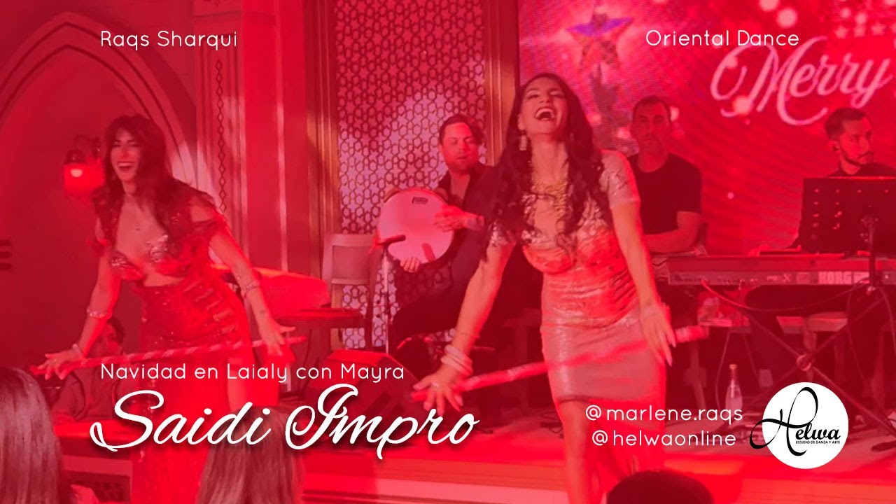 Saidi de Navidad en Laialy • Marlene & Mayra #Bellydance Show 2024