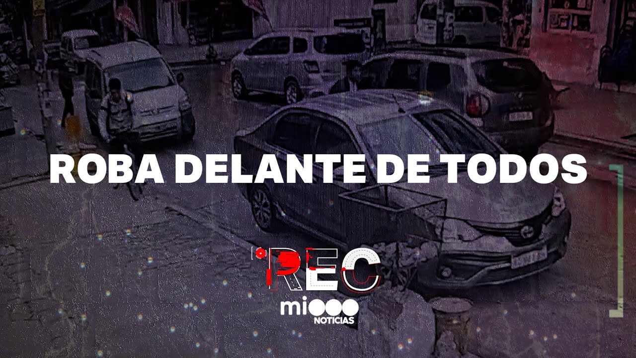ROBA DELANTE DE TODOS - EL LADRÓN DE GARRAFAS - #REC
