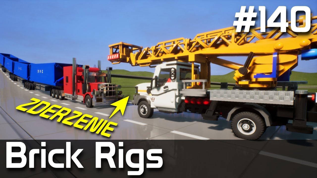 Brick Rigs PL [#140] ZDERZENIA DUŻYCH Pojazdów /z Skie & Bertbert
