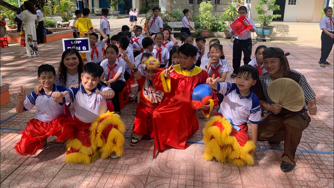 MÚA LÂN LỚP 4/6 TIỂU HỌC CAM LỘC 1
