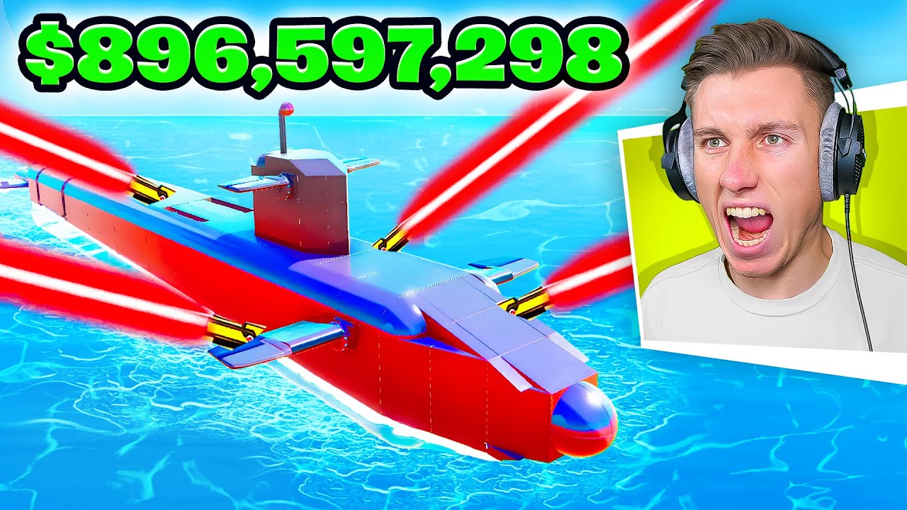 Ich BAUE ein OP KAMPF UBOOT in Trailmakers!