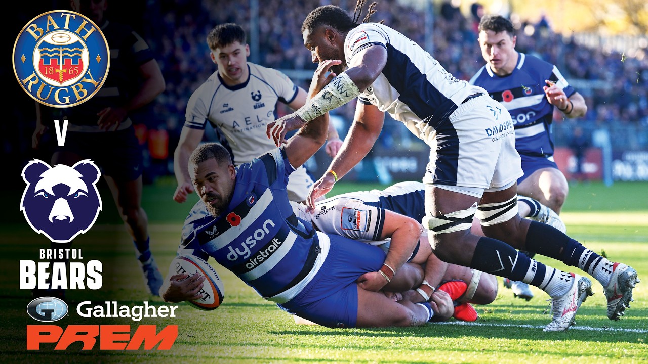 FULL MATCH: Bath Rugby v Bristol Bears | CHAOTIC WEST COUNTRY DERBY | Gallagher PREM 25/26