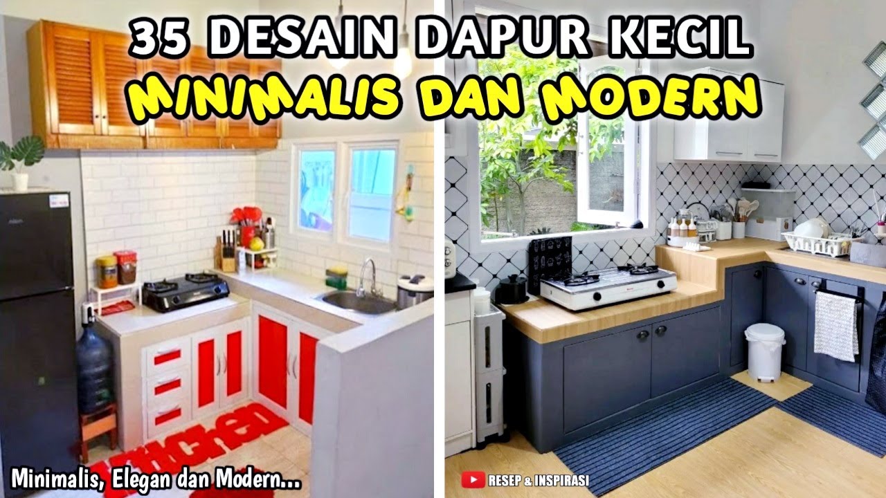 35 DESAIN DAPUR KECIL MINIMALIS DAN MODERN | LINK PEMBELIAN PRODUK ADA DI DESKRIPSI
