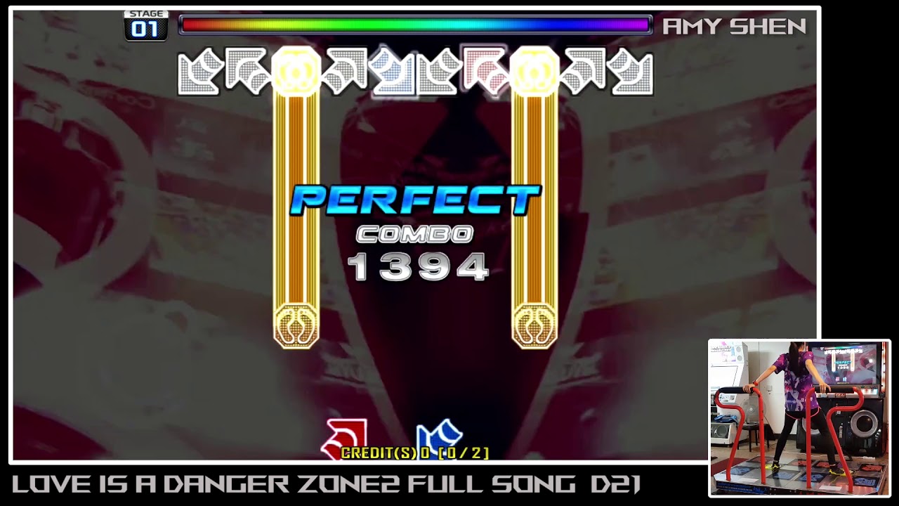 Amy Shen - [Pump It Up NX] Love is a danger zone 2 (full song) - D21 - PIU - Youtube