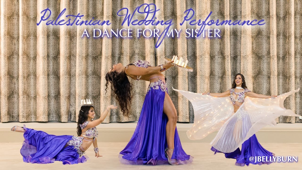 Palestinian Bellydance Show & Henna by Janelle Issis for her sisters pre-Wedding Party | @JBELLYBURN