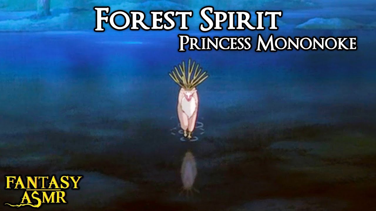 🌲 Ambience | Encounter the Forest Spirit🌳 Princess Mononoke Ambience (🇯🇵 Studio Ghibli inspired  🇯🇵)