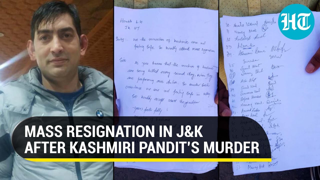 J&K employees resign en masse over Kashmiri pandit’s murder; Budgam official refutes report