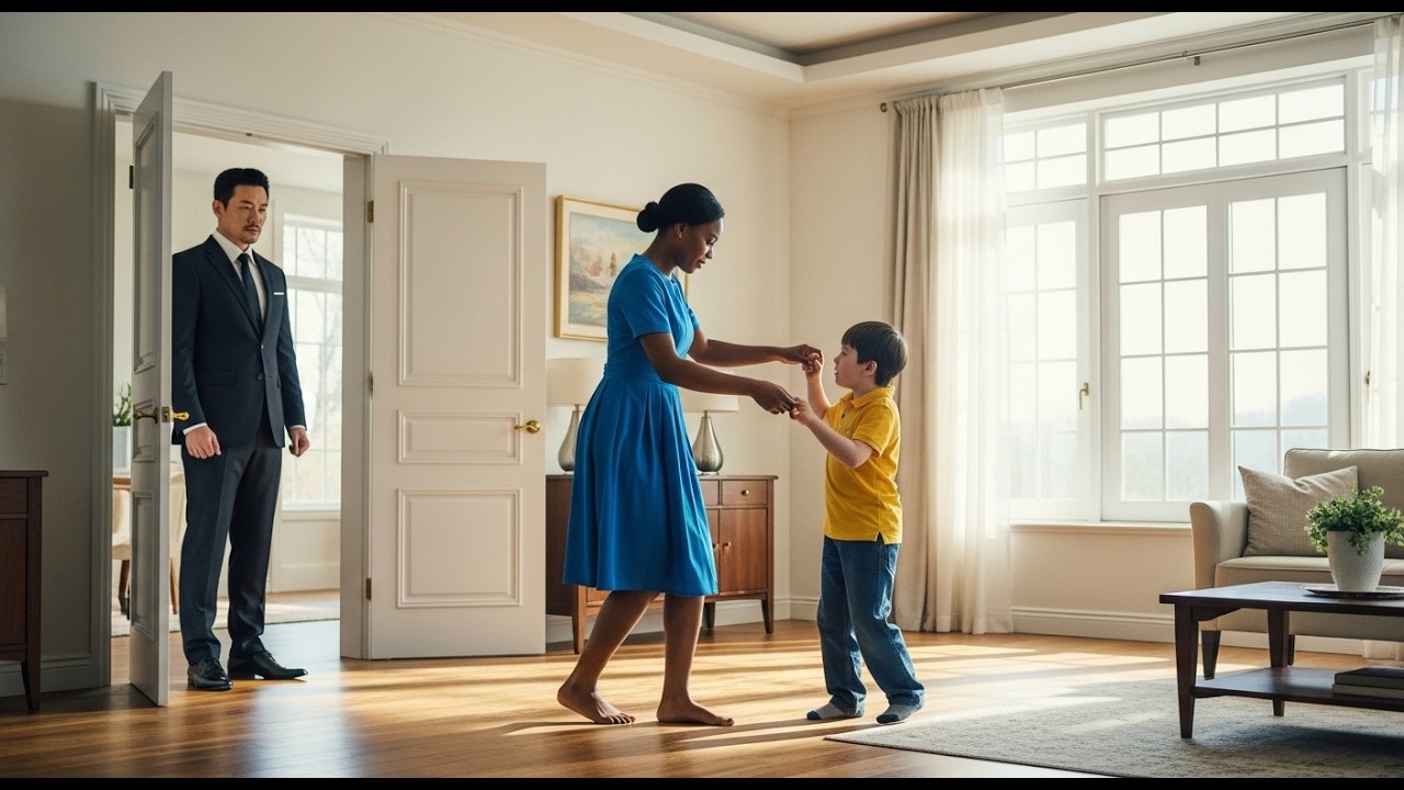 Bring Her To Me”— Korean Mafia Boss Ordered When He Saw His Maid Dancing Alone With His Autistic Son