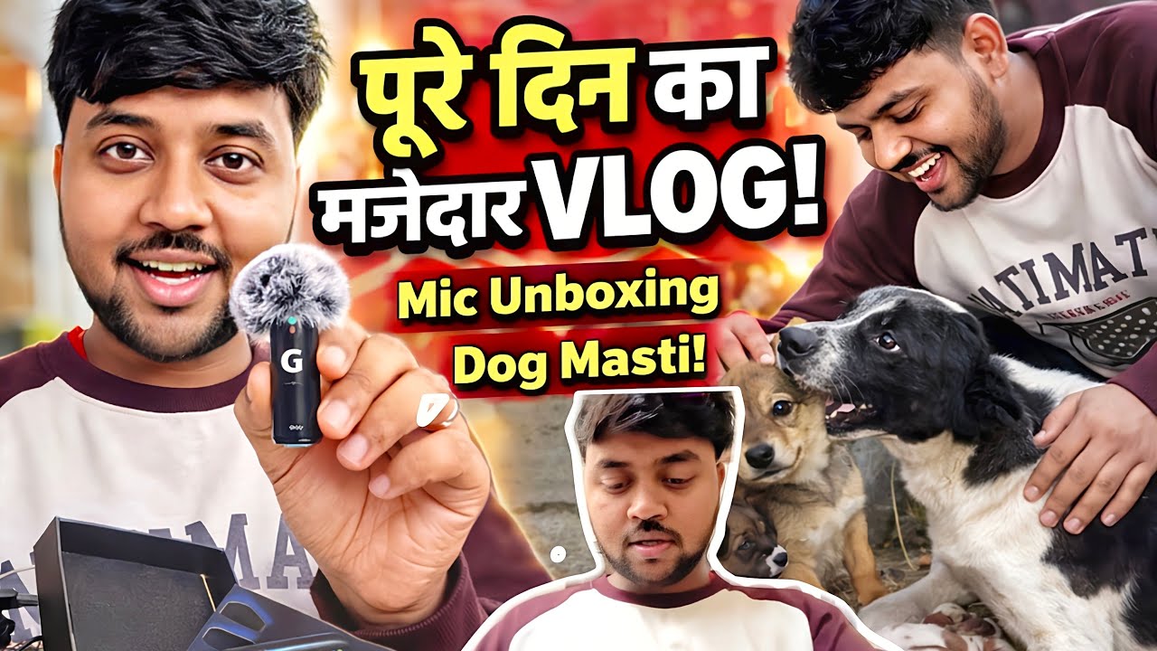 Aaj To Kuch Bada Ane wala Hai😳 watch till End 😅Unboxing Grenaro wireless Mic 🎙️ #vlog #unboxing 
