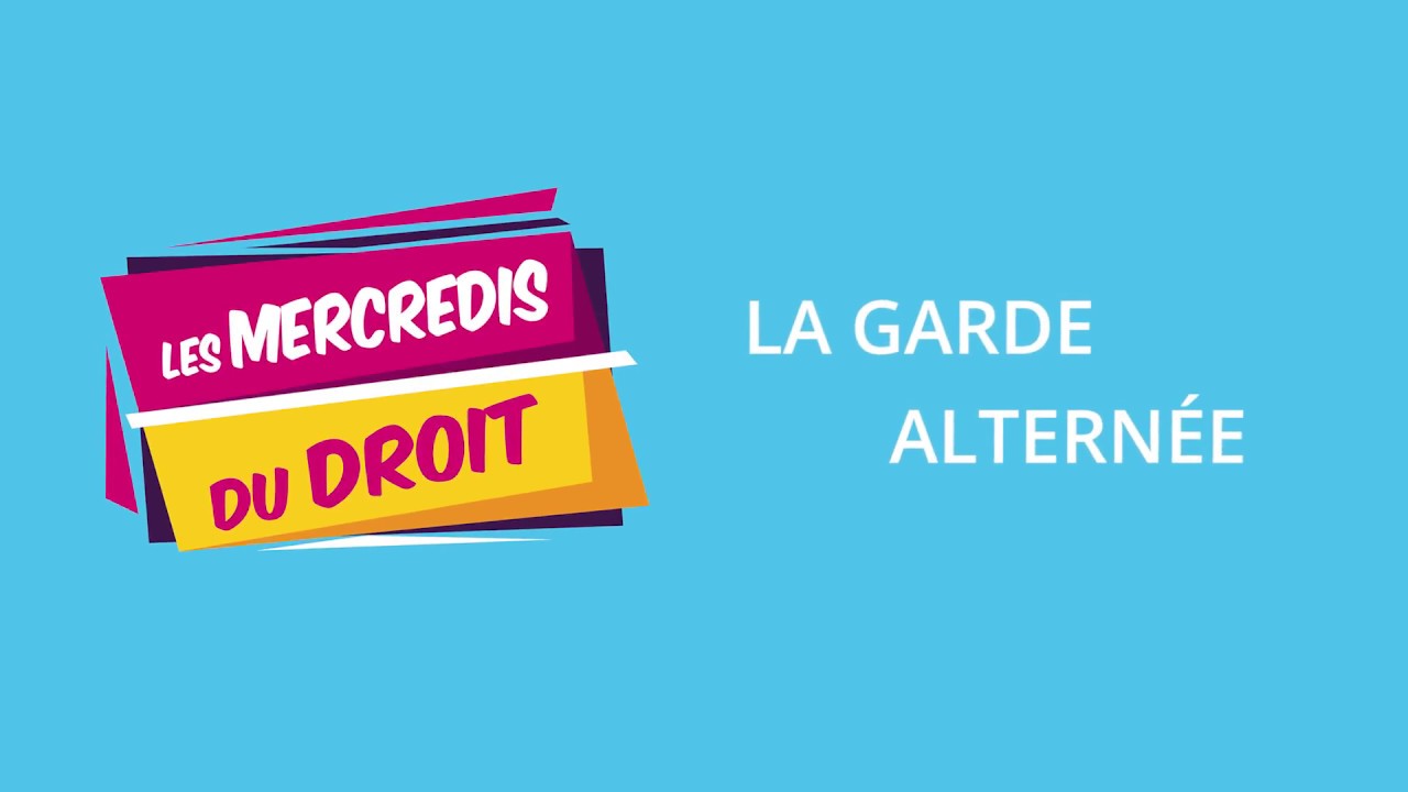 Les Mercredis du droit - la résidence alternée