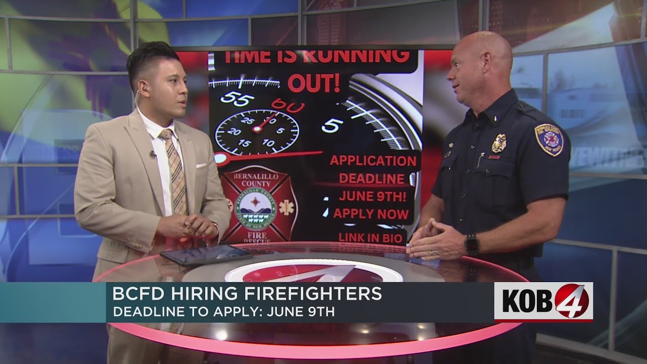 Bernalillo County Fire lieutenant talks firefighter openings