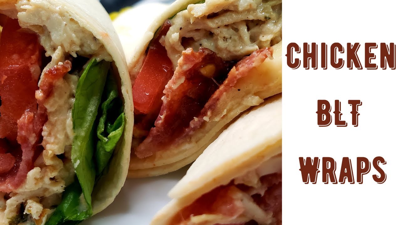 Make Some Lunch With Us! | Chicken BLT Wraps | P & R Makes