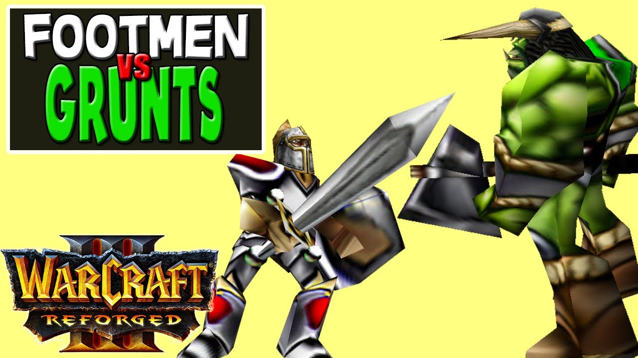 Warcraft 3 | Footmen vs Grunts #3