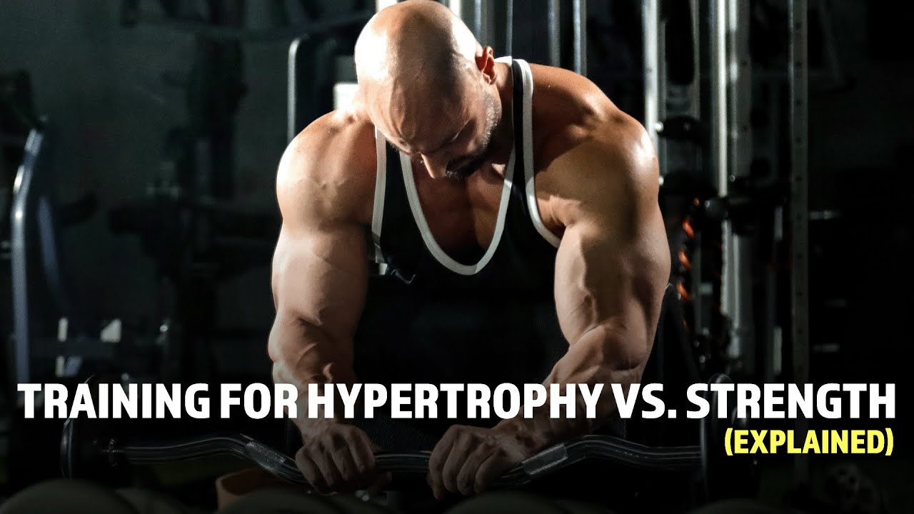 Training for Hypertrophy vs. Strength (Explained)