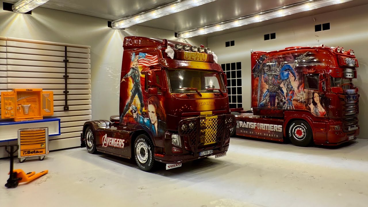 Beau Transports🇫🇷 Advengers-Volvo FH03 Globetrotter - WSI Models 