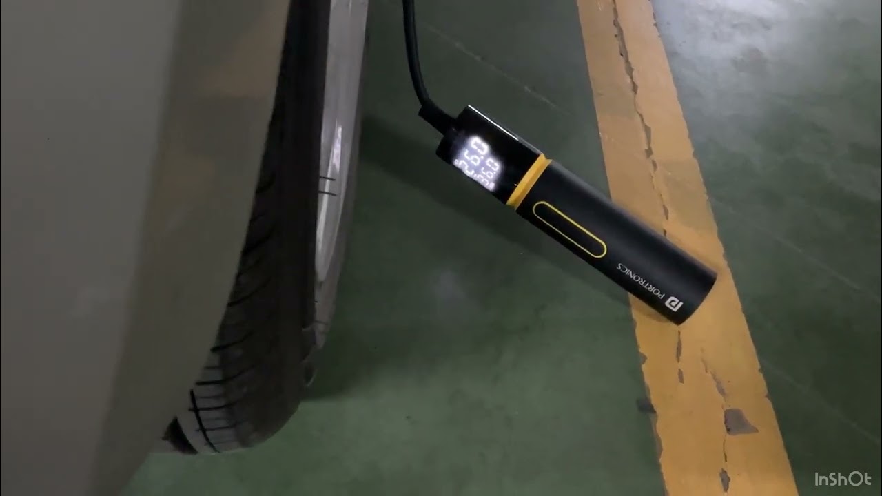 КАК ИСПОЛЬЗОВАТЬ НАСОС ДЛЯ ПОДКАЧКИ ШИН PORTRONICS VAYU 5.0 В АВТОМОБИЛЕ