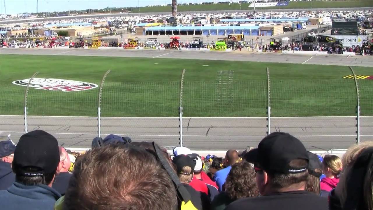 What it's like at Kansas Speedway NASCAR, a day at the race.