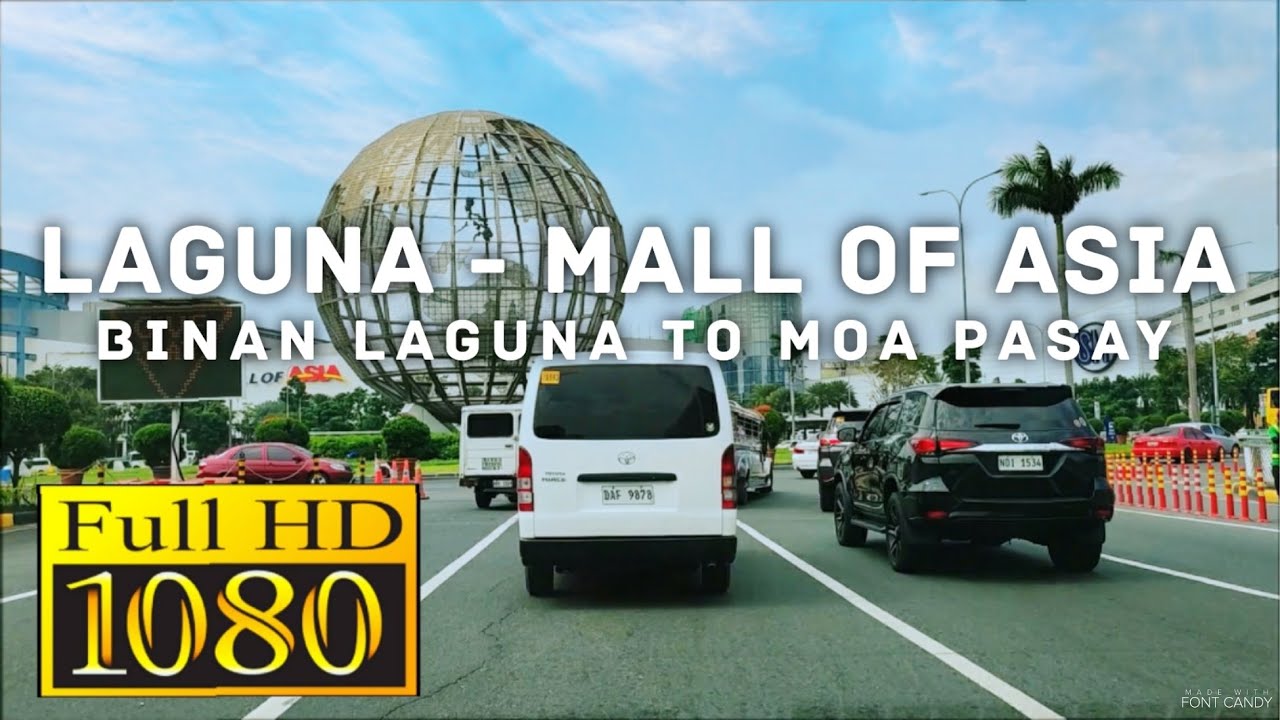 Laguna To Mall Of Asia Virtual Tour | Via SLEX And EDSA Magallanes