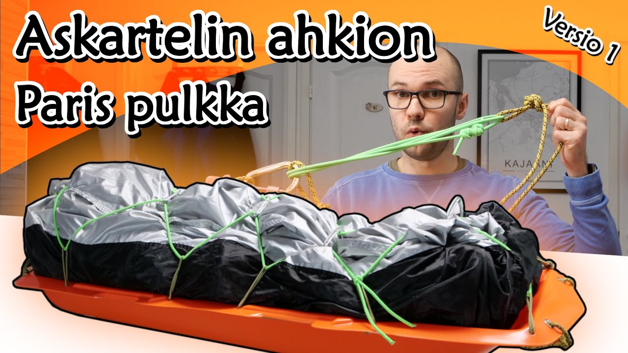 Askartelin ahkion - Paris pulkka - EraPRO Expedition Sled 960