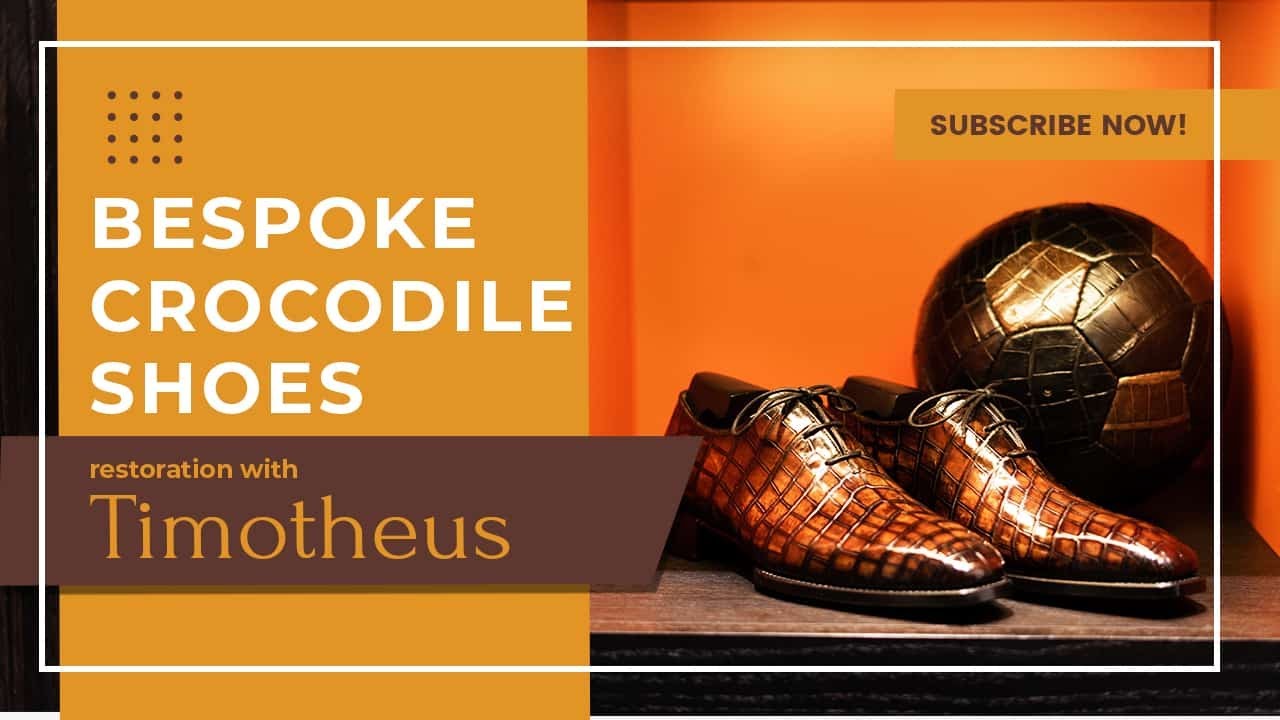 Bespoke crocodile shoes / Timotheus