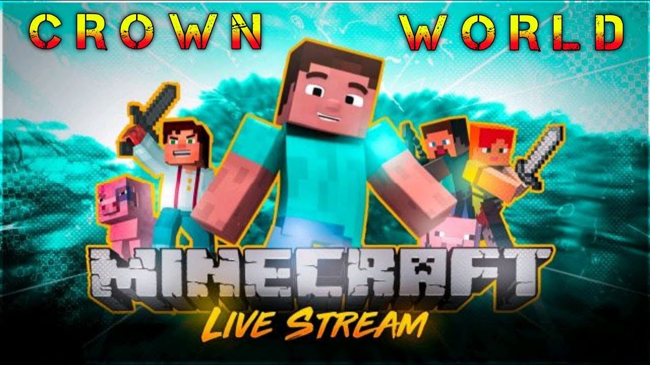 FIGHT SMP   | ANY TIME JOINE MY Live Stream | @CrownWorld