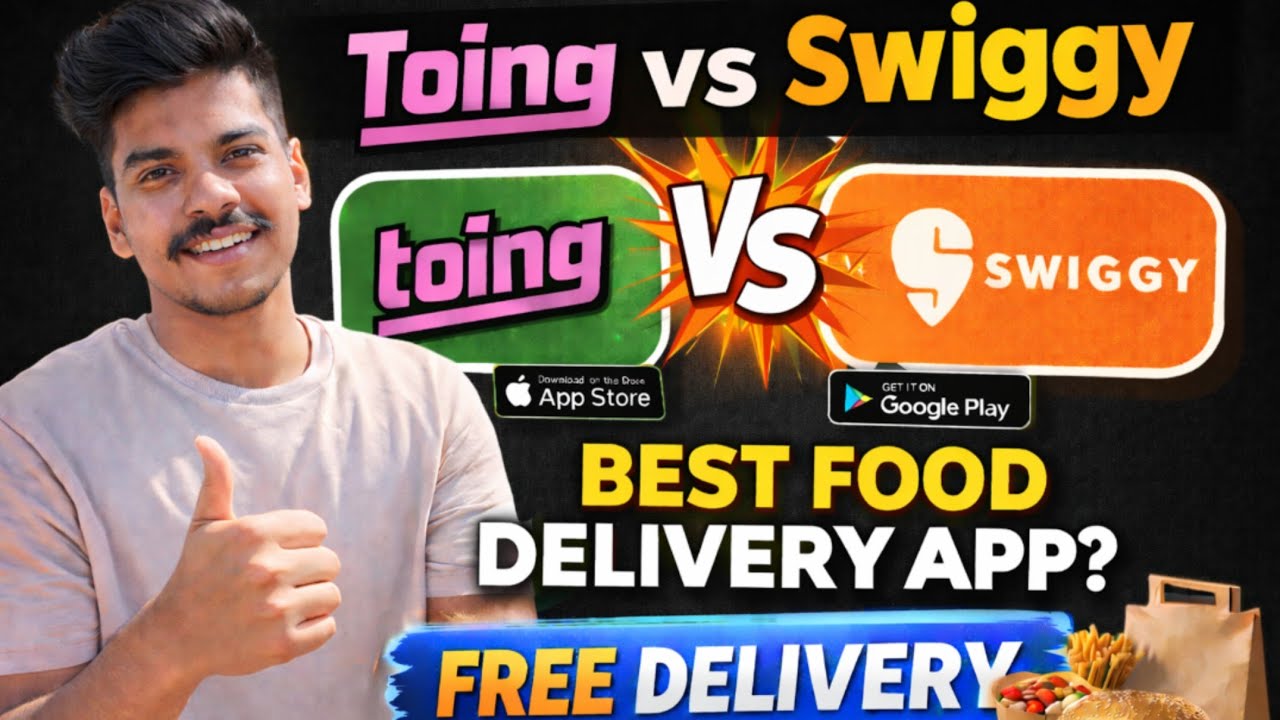 Best food delivery app | toing app | free delivery food app | Toing app coupon code offers | Swiggy