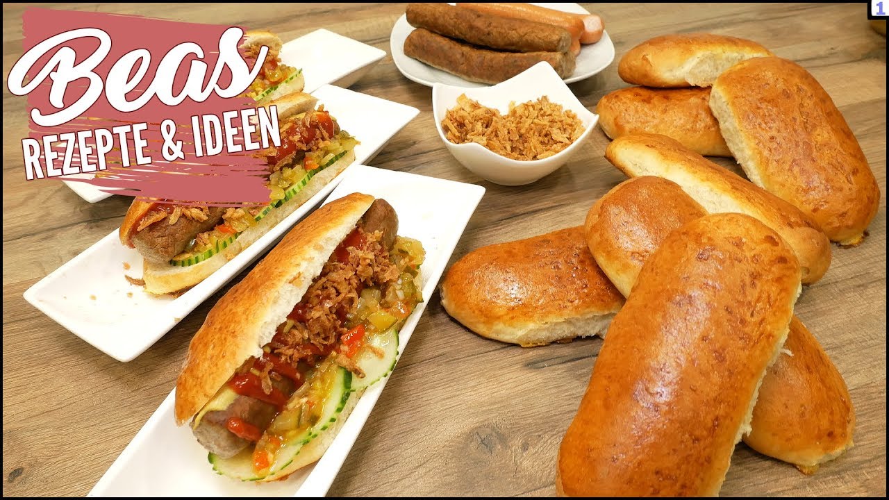 Hot Dog 🌭 Brötchen selber machen | Rezept für gute Hot Dog Buns