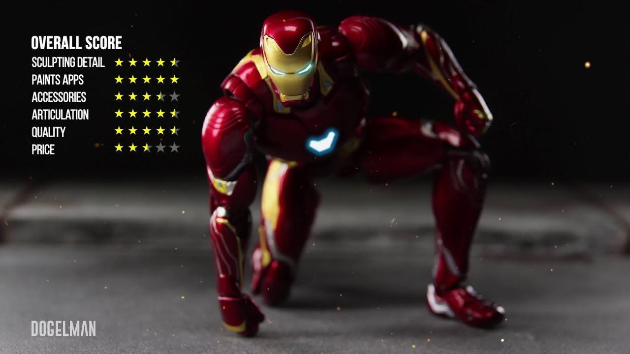 STOP MOTION - AVENGERS INFINITY WAR IRON MAN MARK 50 - SH FIGUARTS