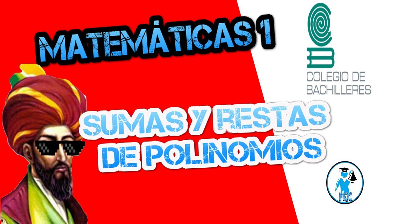 🔷EXACER COLBACH MATEMÁTICAS [CURSO COMPLETO 01]✔ sumas y restas de polinomios